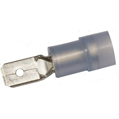 Morris Products 11956 Nylon Insulated Double Crimp Male Disconnects - 16-14 Wire, .032x.250 Tab